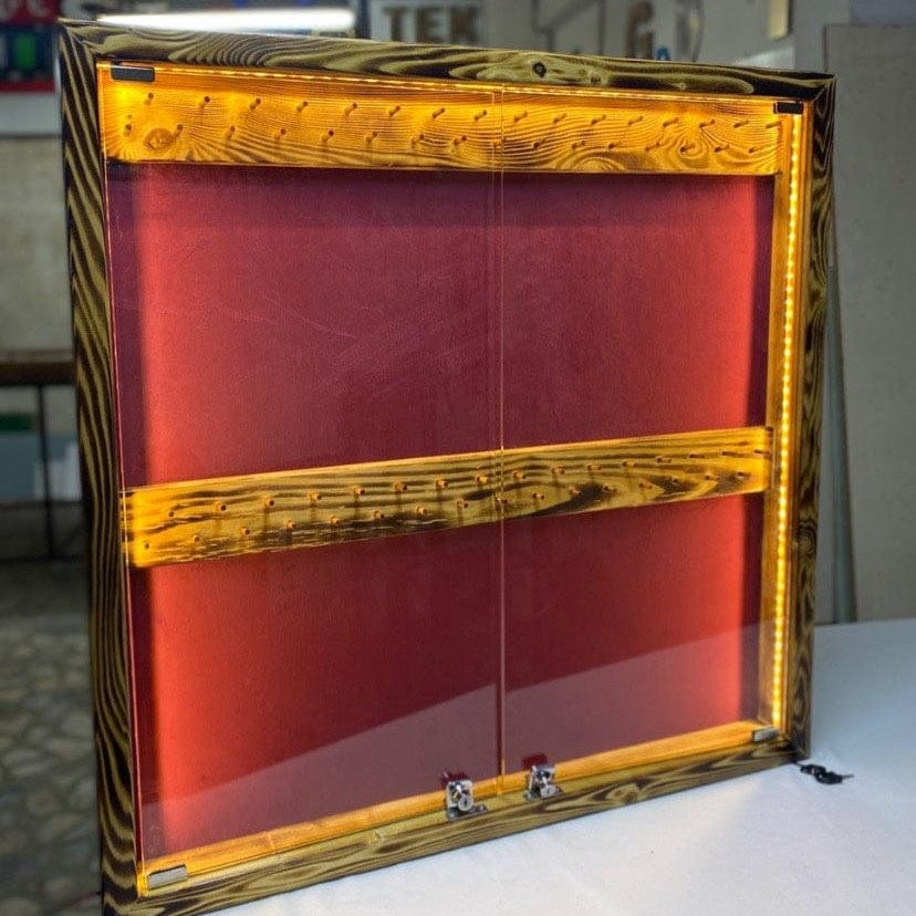 koleksiyonkutu 130/150 tespih kapasiteli özel vitrin 130/150 tespih kapasiteli özel vitrin