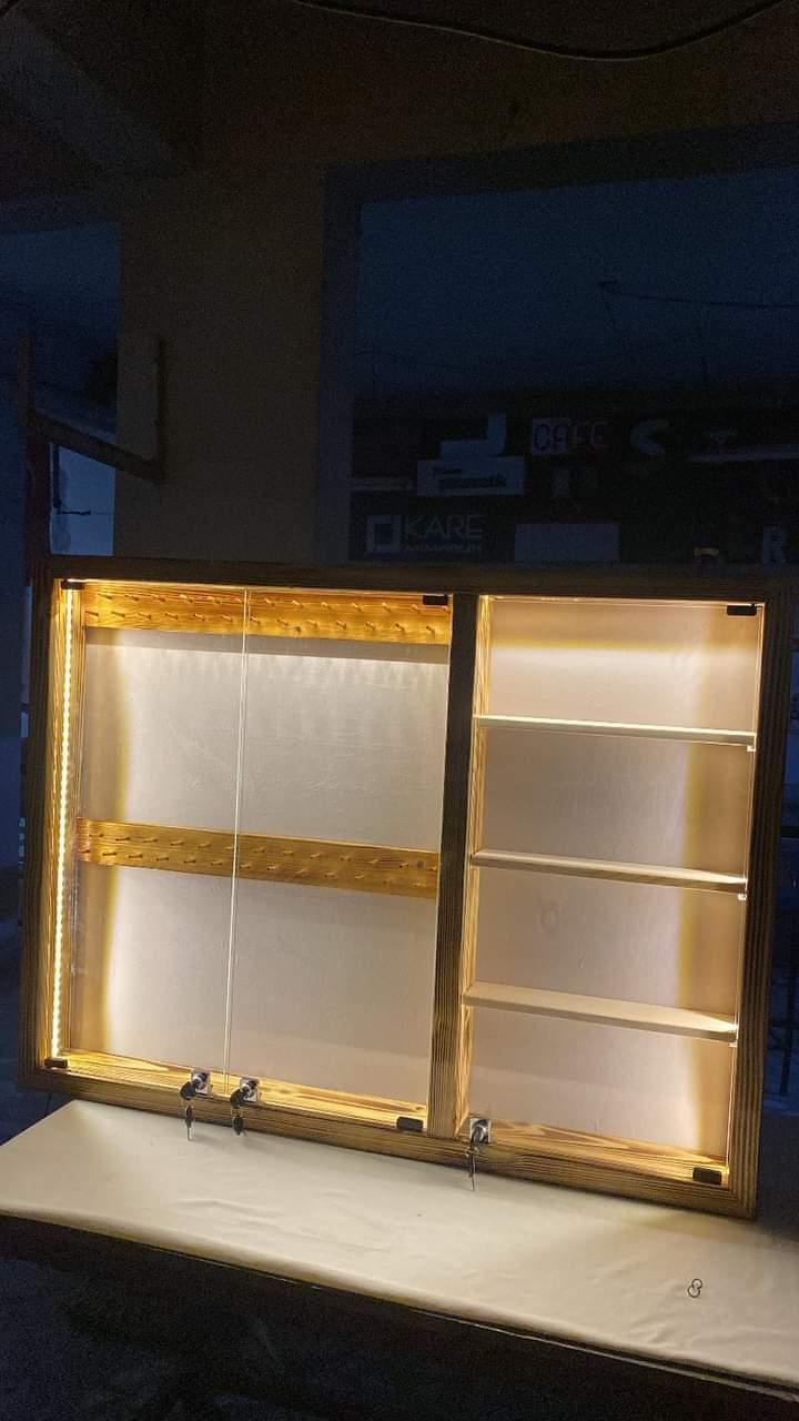 koleksiyonkutu 150*200 tesbih kapasiteli tesbih vitrini ✔️ 150*200 tesbih kapasiteli tesbih vitrini ✔️