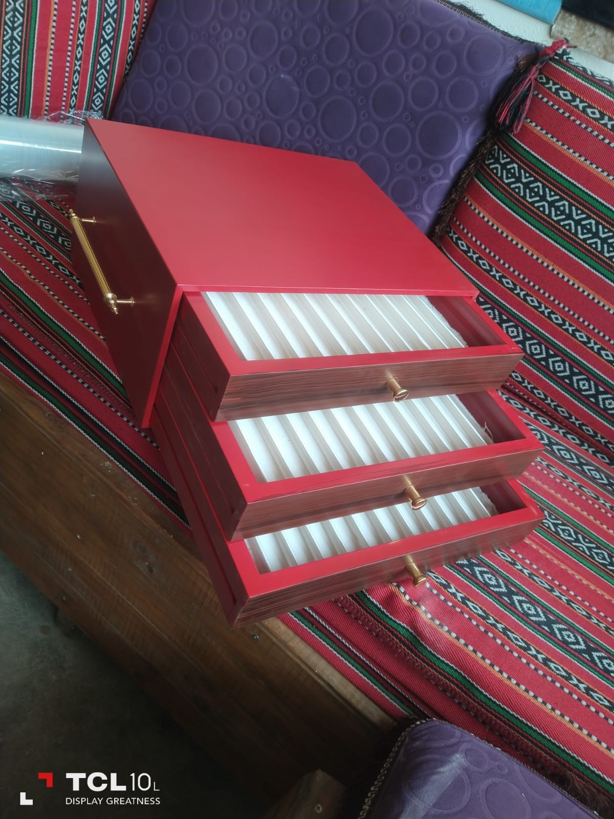 koleksiyonkutu 3 çekmeceli tesbih dolabı 3 çekmeceli tesbih dolabı