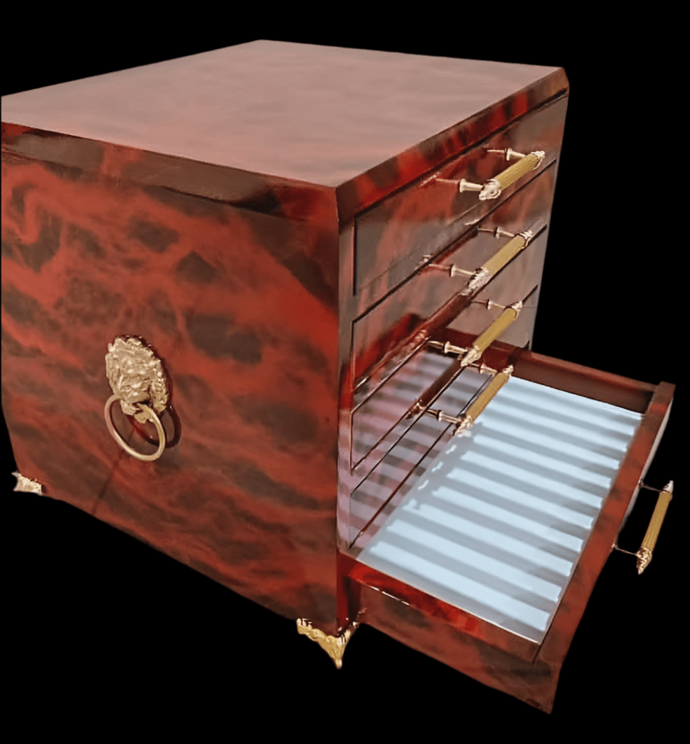 koleksiyonkutu 5 çekmeceli vip üst model tesbih dolabı 5 çekmeceli vip üst model tesbih dolabı