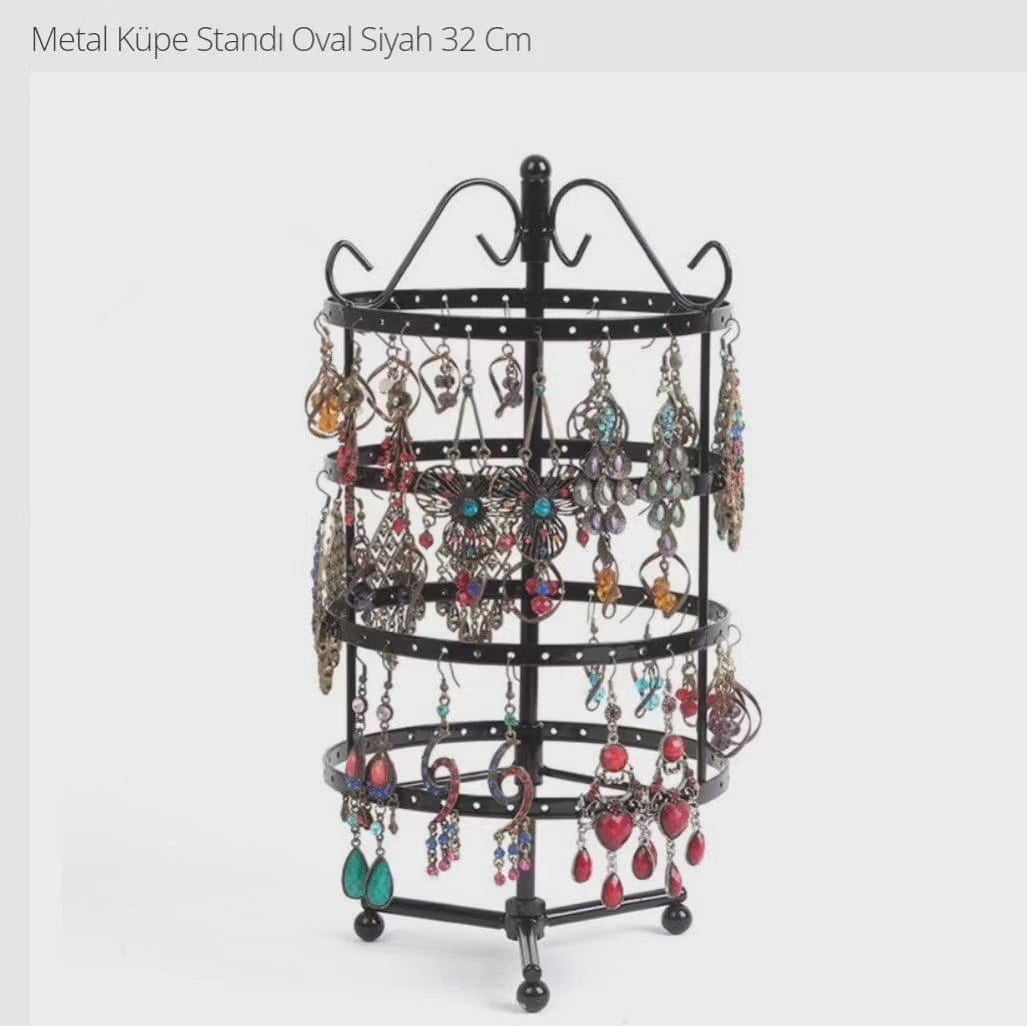 koleksiyonkutu Küpe standı Küpe standı