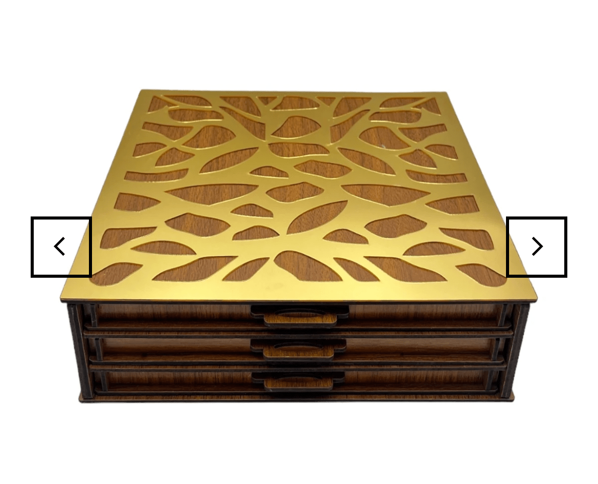 koleksiyonkutu 3 çekmeceli Tesbih dolabı 3 çekmeceli Tesbih dolabı