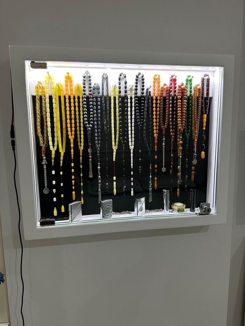 koleksiyonkutu Tesbih vitrini Tesbih vitrini