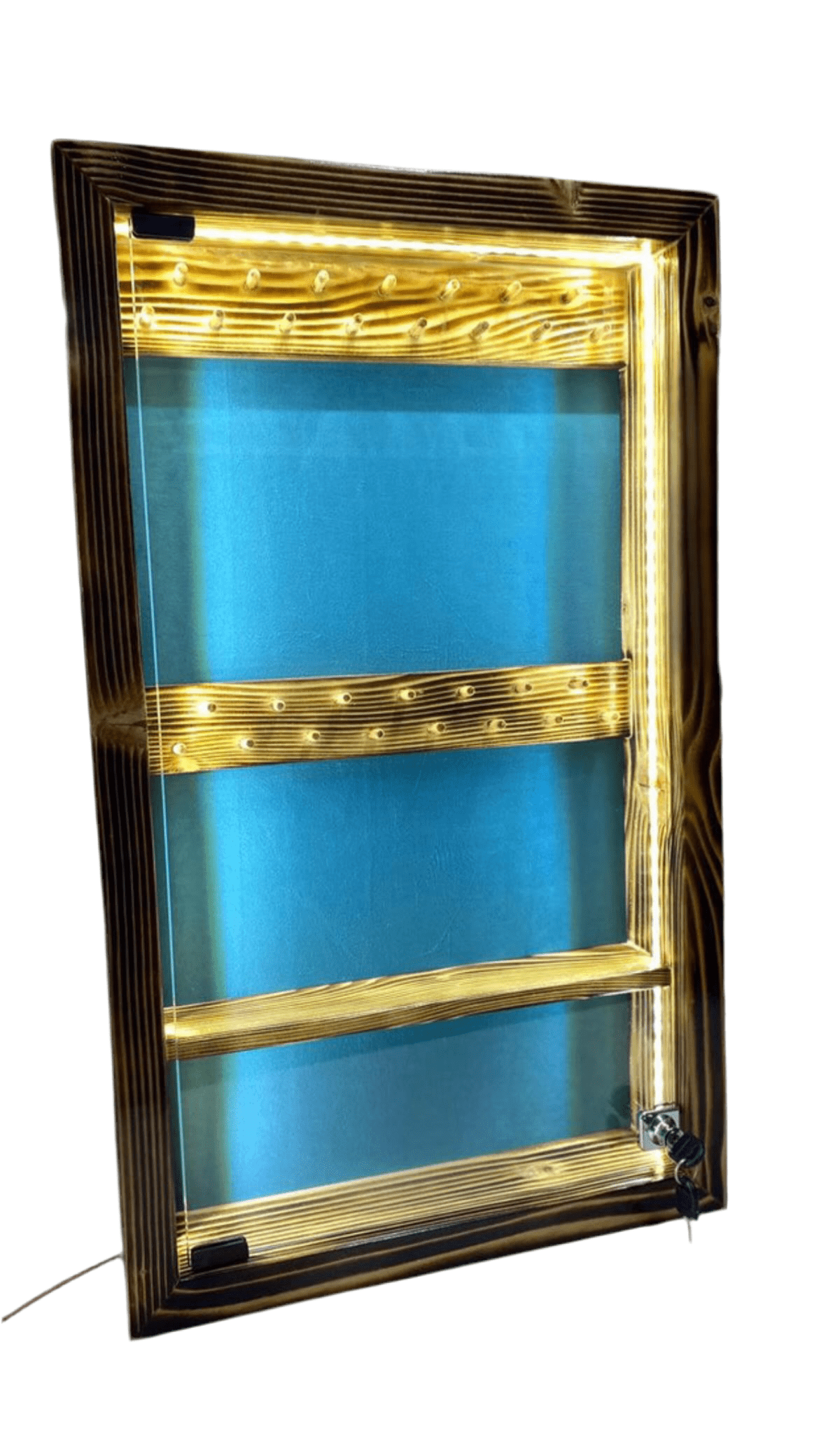 koleksiyonkutu 90x45 Ölçü Tespih & Takı Raflı Vitrin Dolap 90x45 Ölçü Tespih & Takı Raflı Vitrin Dolap