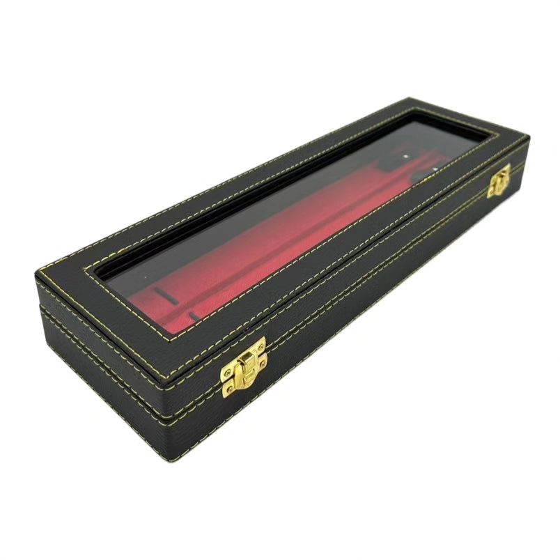 Triple glass rosary box vip