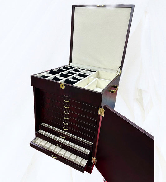 Ultra vip rosary cabinet with 100 rosaries with password, special