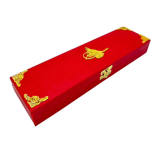 Single rosary box vip red