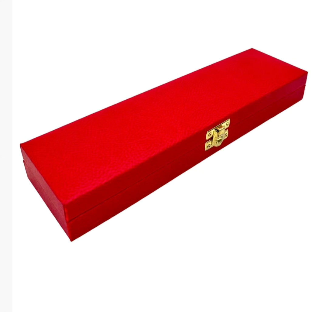 Single rosary box vip red