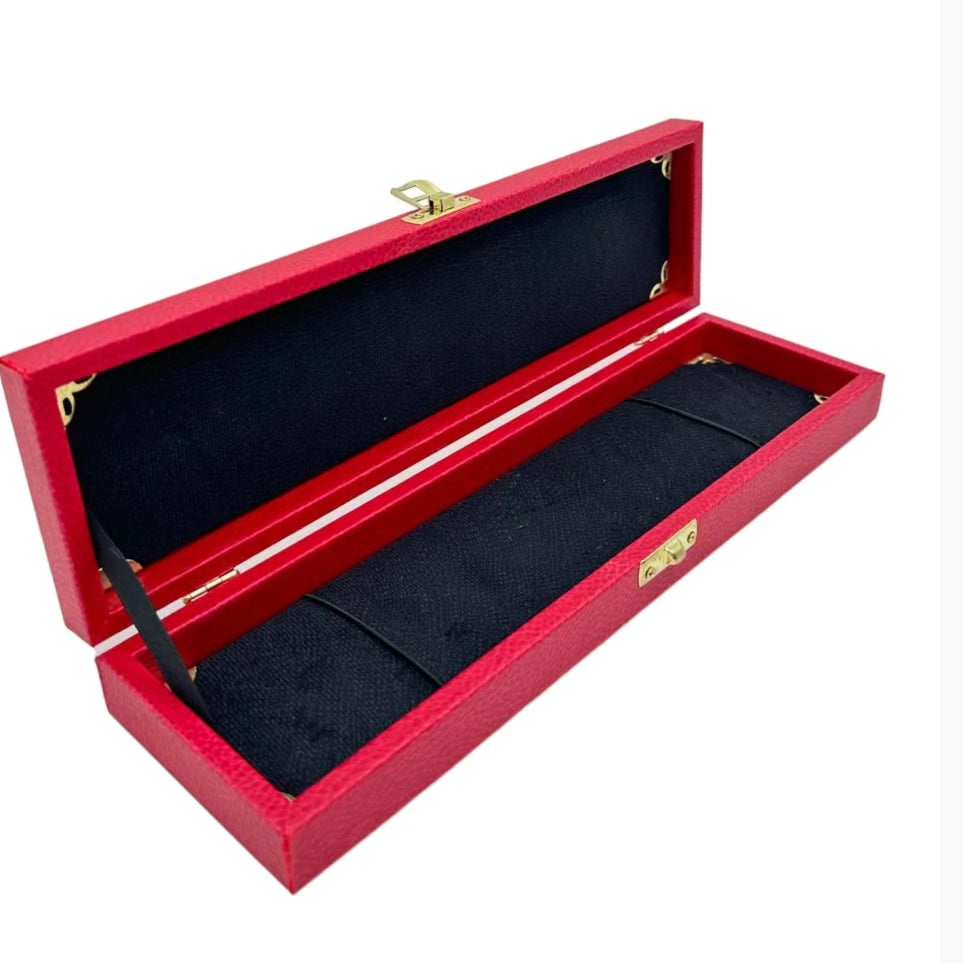 Single rosary box vip red