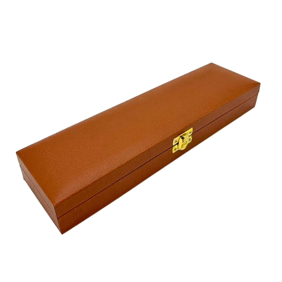 Single rosary box vip tan