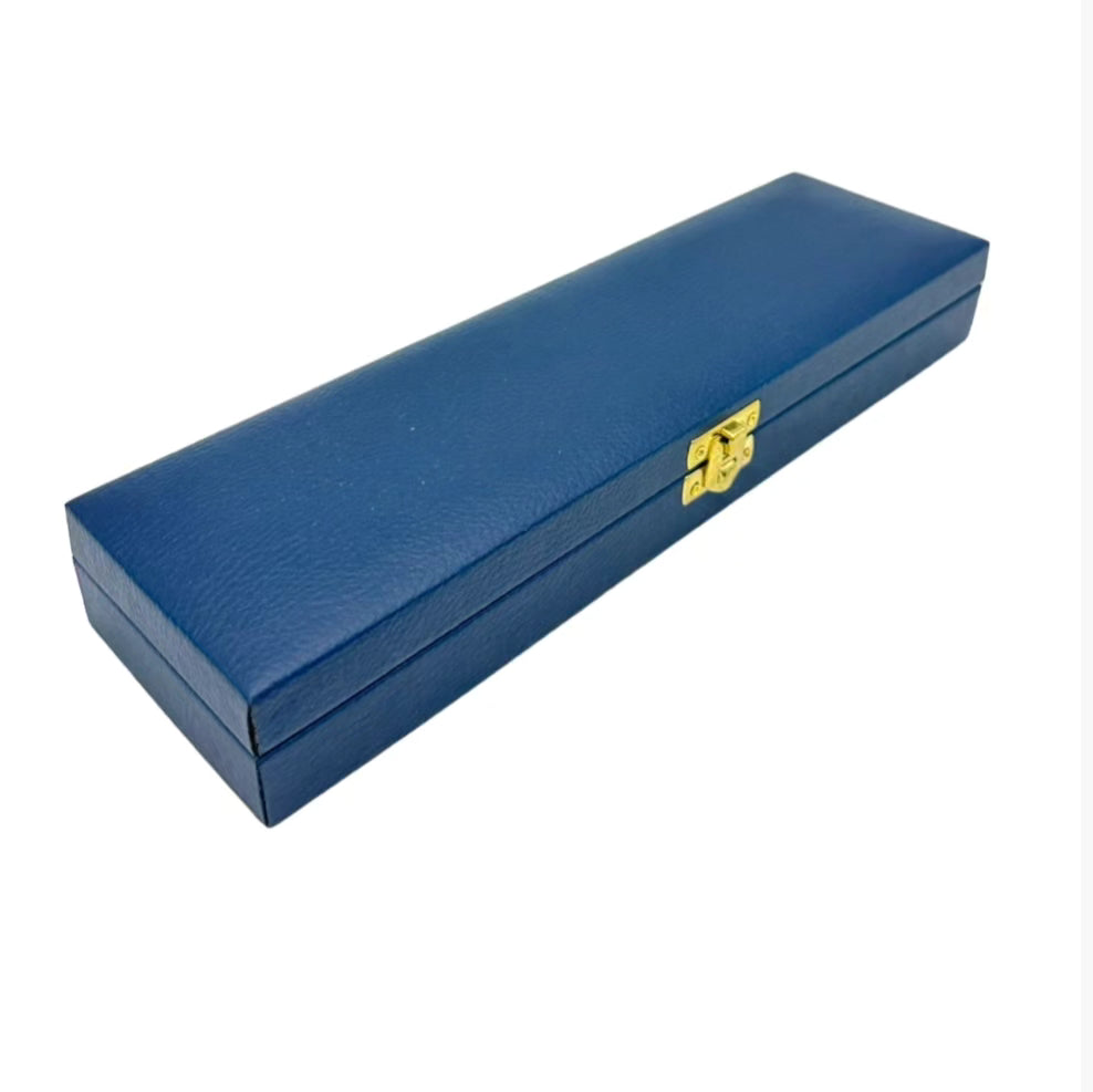 Single rosary box vip dark blue