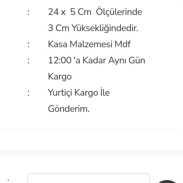 Tekli tesbih kutusu 10 adet