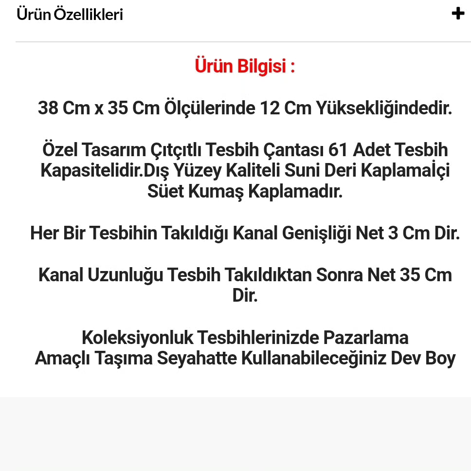 61 li tesbih çantası lux model arma ve isimli lüks özel