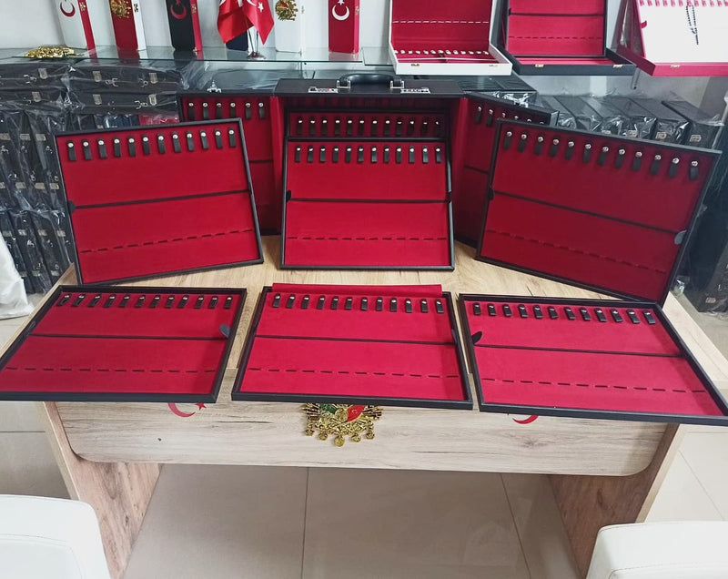Koleksiyonkutu Lüks Şifreli Ahşap Tesbih Kutusu | Koleksiyonluk Tasarım