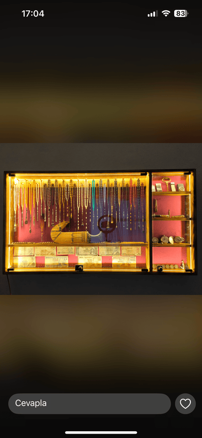 Koleksiyonkutu 120x65 tesbih & karışık koleksiyon dolabı vitrini 120x65 tesbih & karışık koleksiyon dolabı vitrini