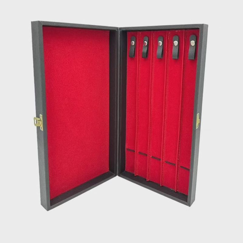 Lüks Tesbih Kutusu 5'li Set | Ahşap Koleksiyonluk Model