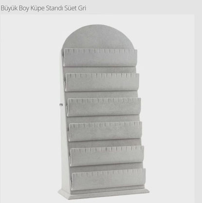 Renkli 40cm Lüks Küpe Standı
