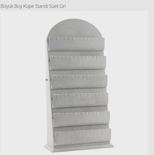 Renkli 40cm Lüks Küpe Standı