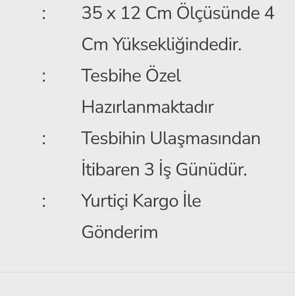 koleksiyonkutu Gömmeli tesbih kutusu vip Gömmeli tesbih kutusu vip