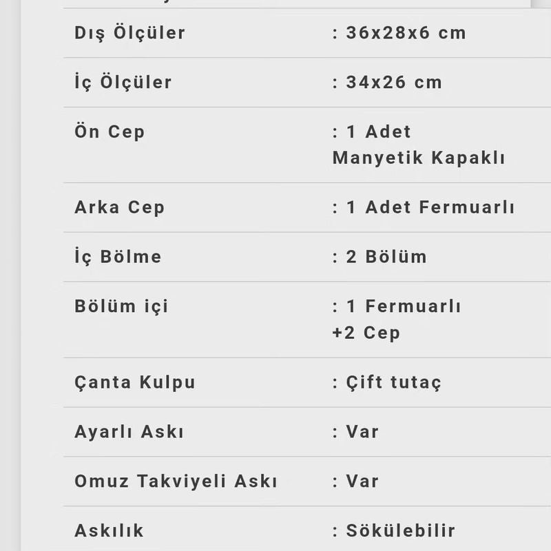 Orijinal Deri Tesbih Çantası | Laptop ve Evrak Taşıma Özellikli