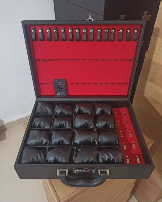 Koleksiyonkutu Saat ve Tesbih Çantası | Şifreli Takı ve Saat Saklama