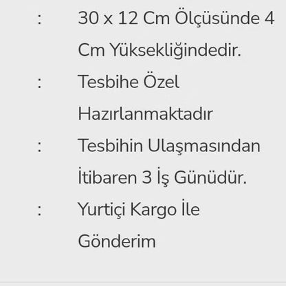 Tekli Vip Tesbih Kutusu | Koleksiyonerler İçin Özel Seri