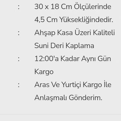Tekli Tesbih Kutusu | Koleksiyonluk Şık Saklama Kutusu