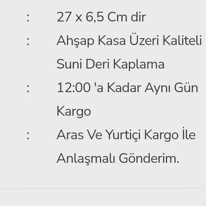 Tekli Tesbih Kutusu Vip Lacivert | koleksiyonkutu.com