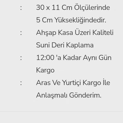 Tekli Tesbih Kutusu VIP Rugan Özel Seri | Şık Koleksiyon Parçası