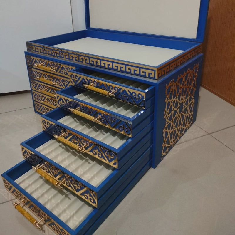 Tesbih saat karışık takı dolabı VIP özel Koleksiyonkutu.com