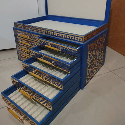 Tesbih saat karışık takı dolabı VIP özel Koleksiyonkutu.com