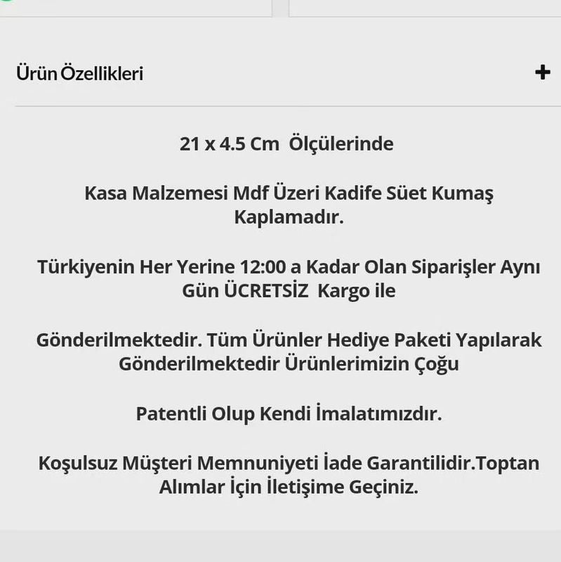 Yüzük standı tablası vip