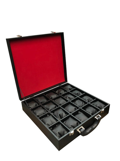 20 Pcs Watch Case Black 